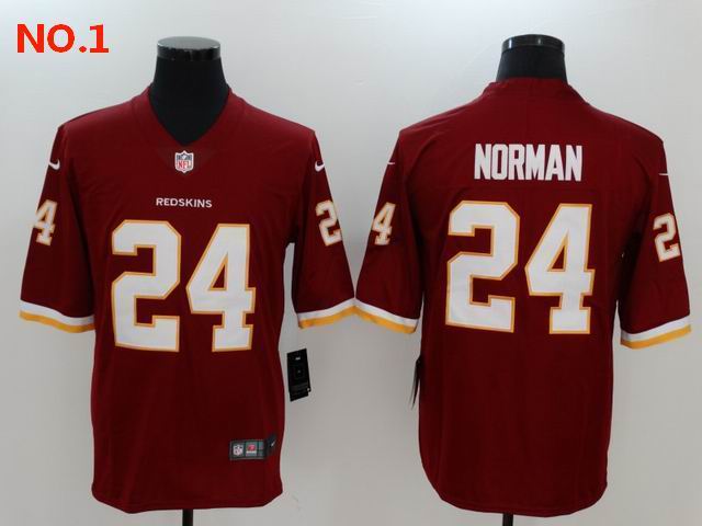 Men's Washington Redskins #24 Josh Norman Jerseys-12